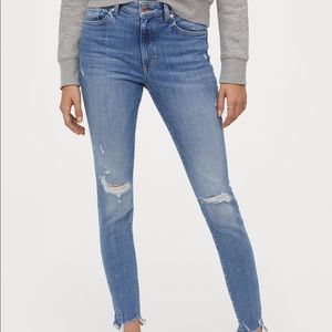 Skinny Ankle High Waist Jeans